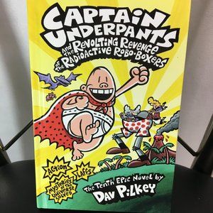 Captain Underpants and the Revolting story book